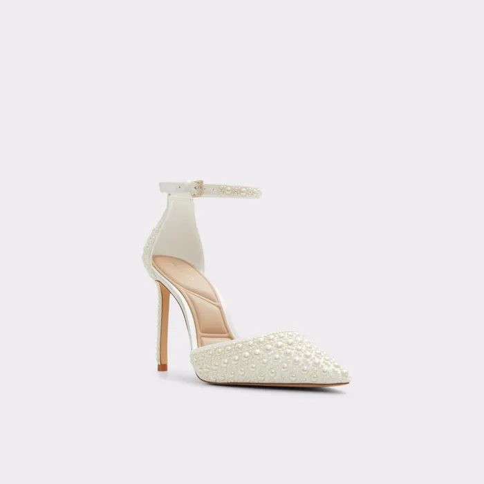 Derperla White Women ALDO Heels