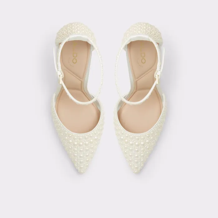 Derperla White Women ALDO Heels