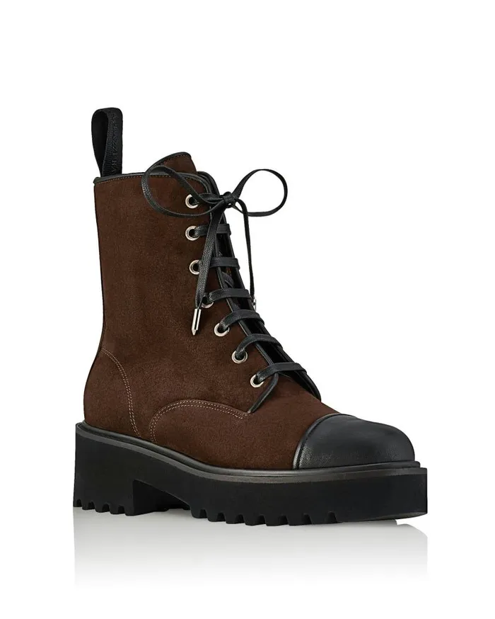 Desert Bootie Flat Brown Women Aquazzura Booties Desert Bootie Flat Brown Women Aquazzura Booties