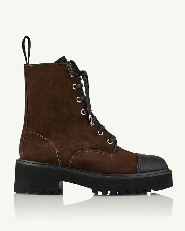 Desert Bootie Flat Brown Women Aquazzura Booties Desert Bootie Flat Brown Women Aquazzura Booties