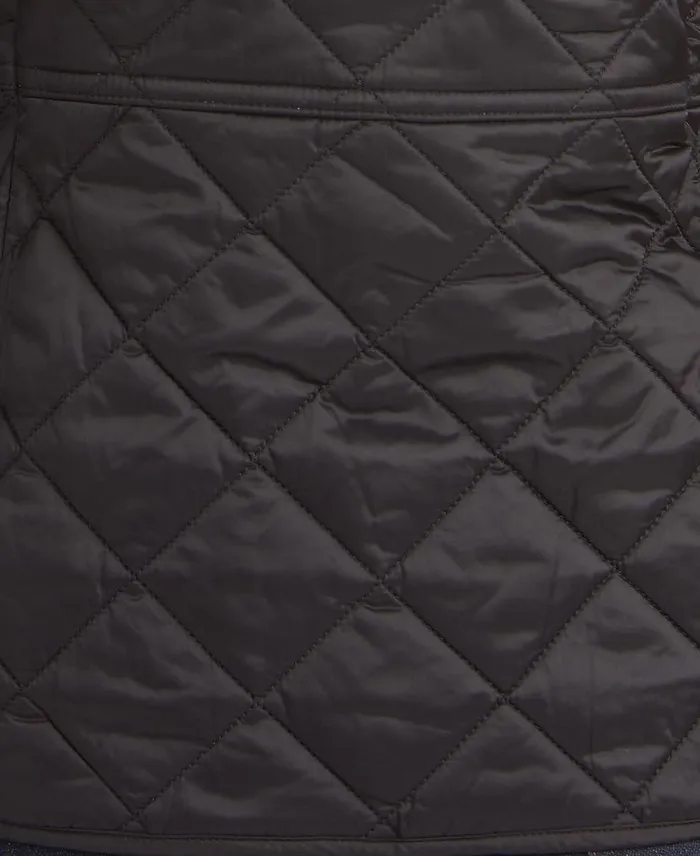 Deveron Quilted Jacket Blackolive Women Barbour Quilted Jackets