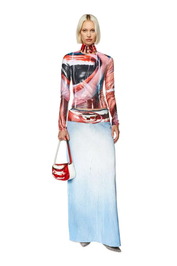 Diesel 1dr Redwhite Women 1DR Bags