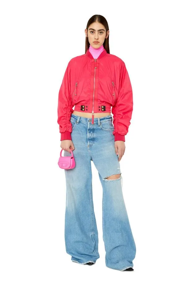 Diesel 1dr Xs Pink Fluo Women 1DR Bags