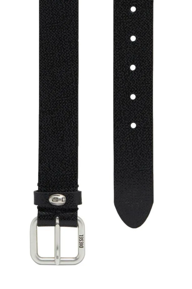 Diesel Btouchture Black Men Belts