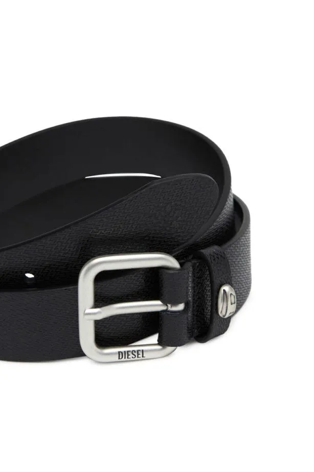 Diesel Btouchture Black Men Belts