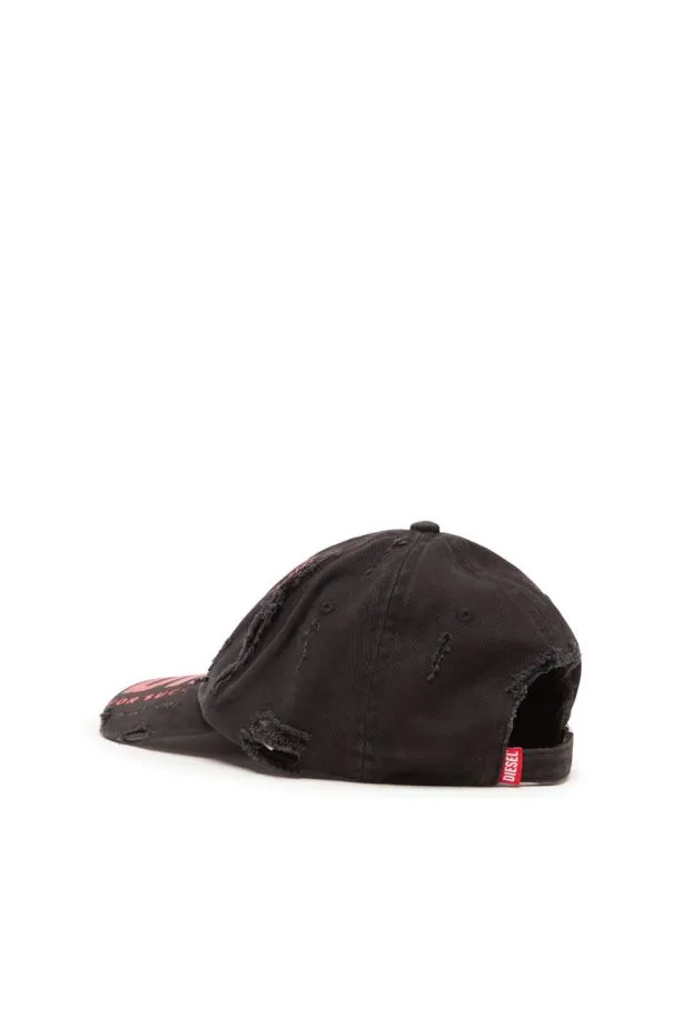 Diesel Cewan Blackred MenWomen Caps and Hats