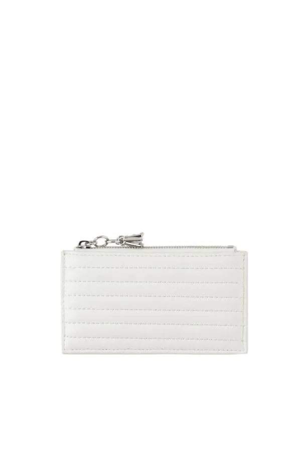 Diesel Card Holder Coin Xs White Women Wallets