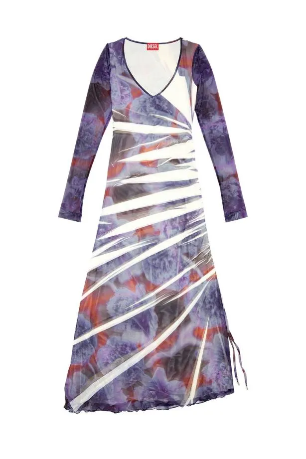 Diesel Darien Blue Women Dresses