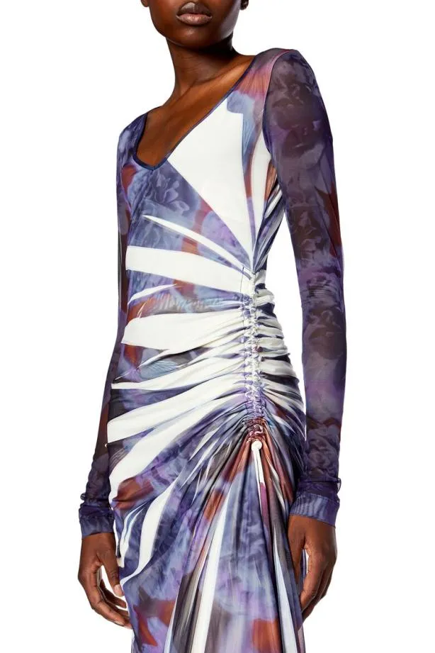 Diesel Darien Blue Women Dresses