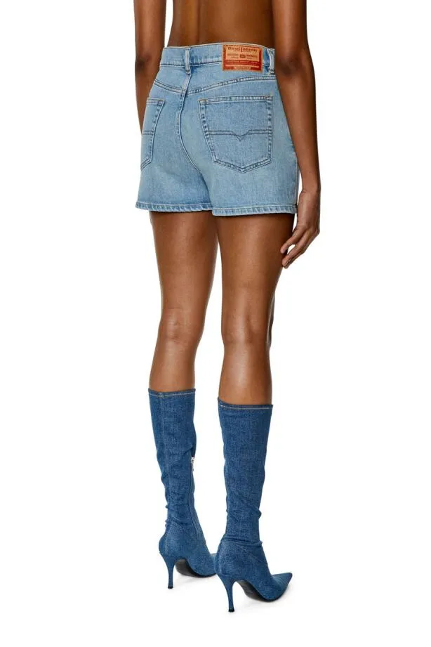 Diesel Dger Light Blue Women Pants and Shorts
