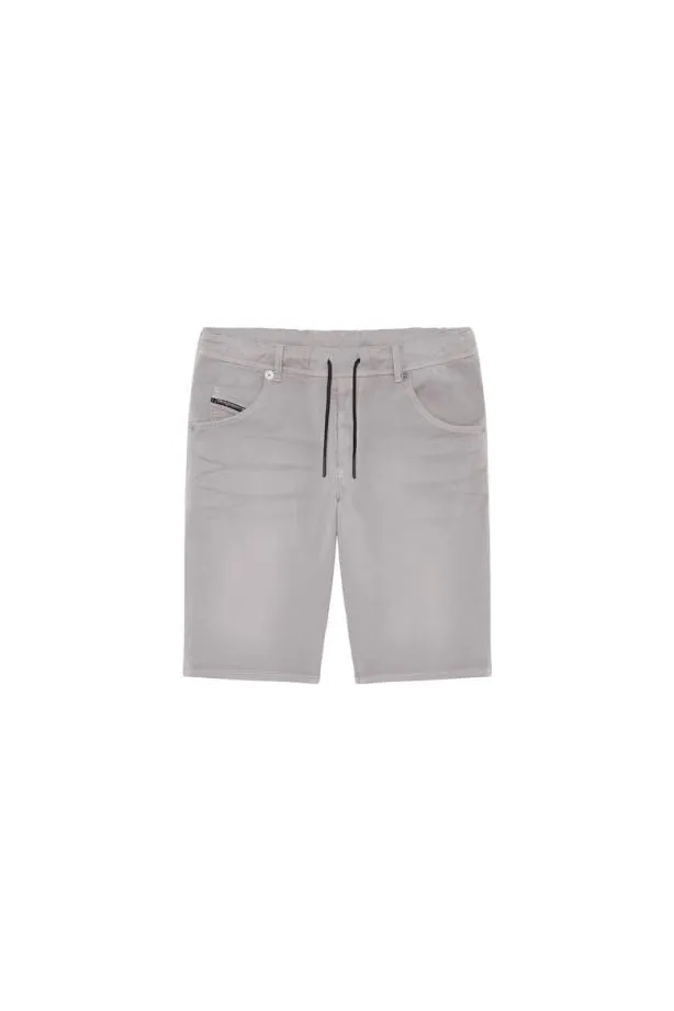 Diesel Dkrooshort Joggjeans Grey Men Pants and Shorts