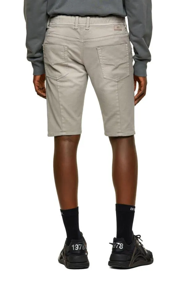 Diesel Dkrooshort Joggjeans Grey Men Pants and Shorts