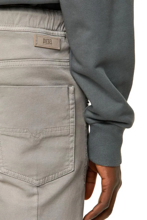 Diesel Dkrooshort Joggjeans Grey Men Pants and Shorts