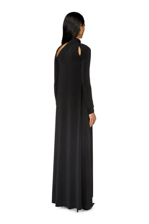 Diesel Dlaviekaf Black Women Dresses
