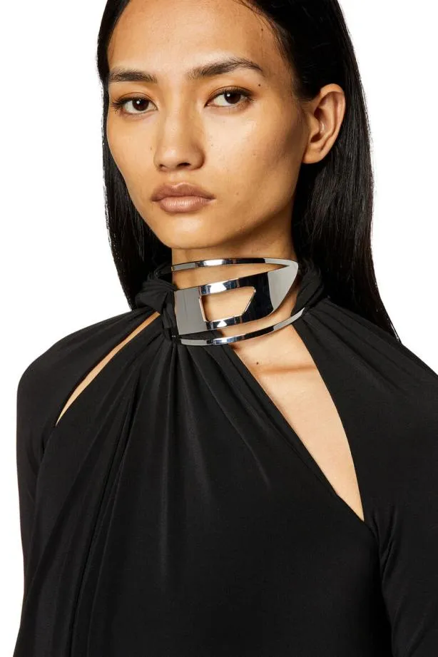 Diesel Dlaviekaf Black Women Dresses
