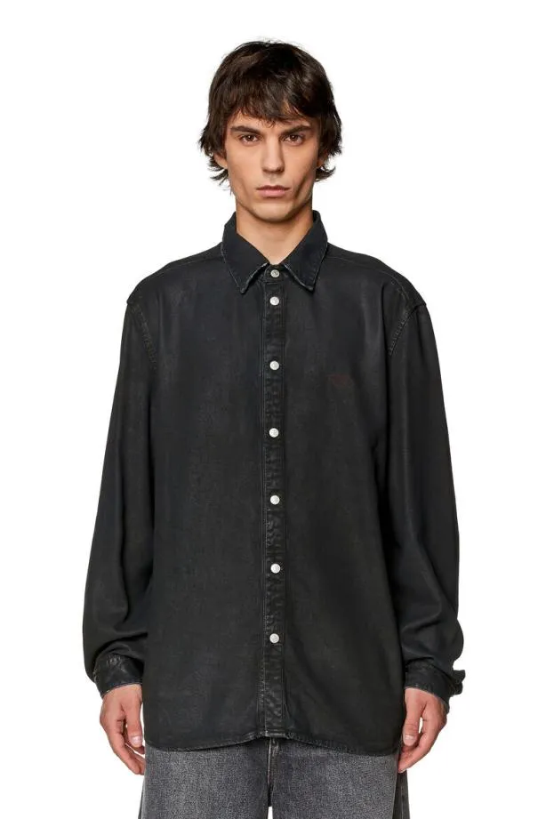 Diesel Dsimplys1 Black Men Shirts