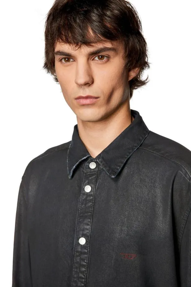 Diesel Dsimplys1 Black Men Shirts