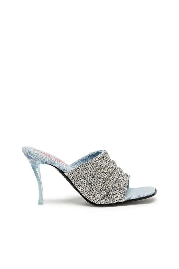 Diesel Dsydney Sdl S Silver Women Heels