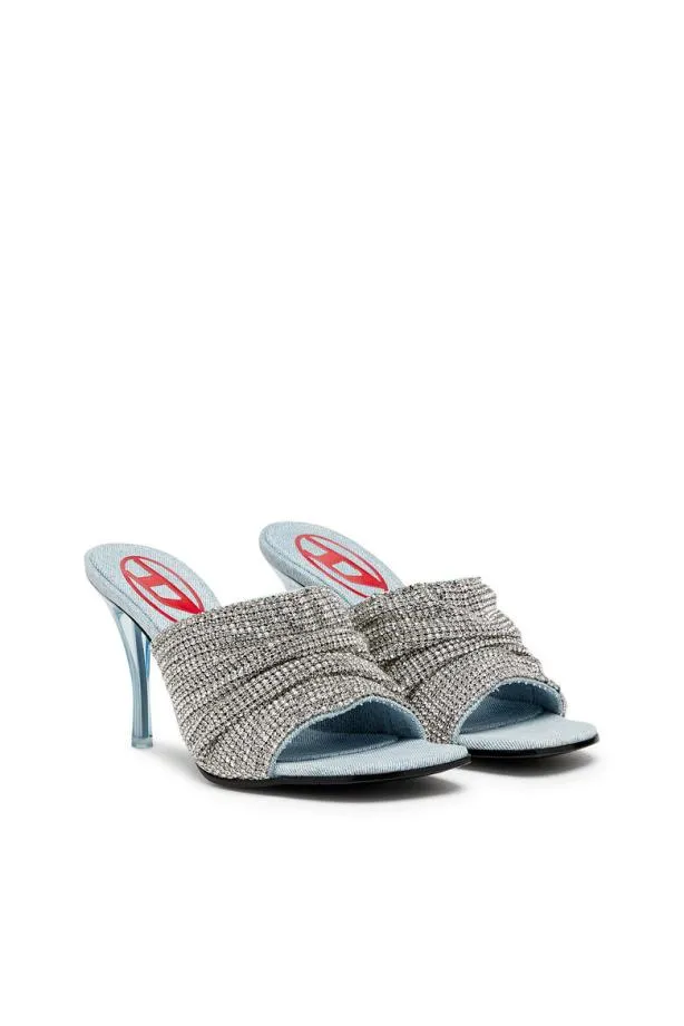 Diesel Dsydney Sdl S Silver Women Heels