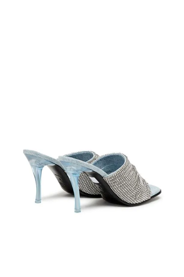 Diesel Dsydney Sdl S Silver Women Heels