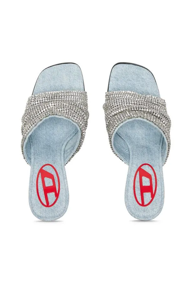 Diesel Dsydney Sdl S Silver Women Heels