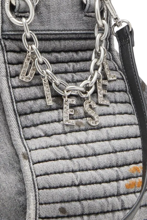 Diesel Dvinas Black Women Shopping And Shoulder Bags