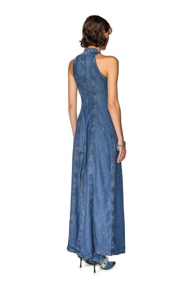 Diesel Delulus Medium Blue Women Dresses