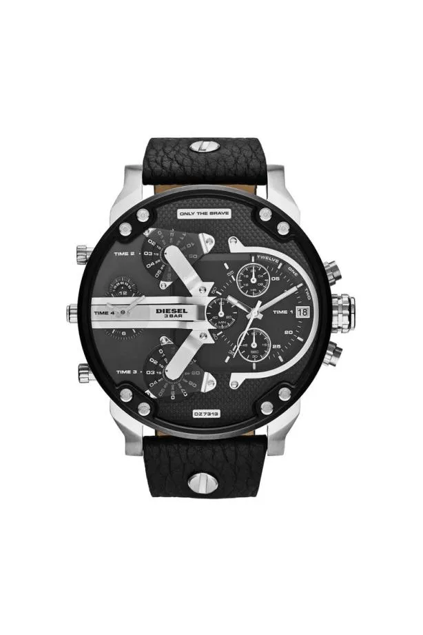 Diesel Dz7313 Mr Daddy 20 Black Men Watches and Smartwatches