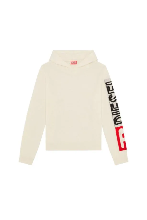 Diesel Ktelendo White Men Knitwear