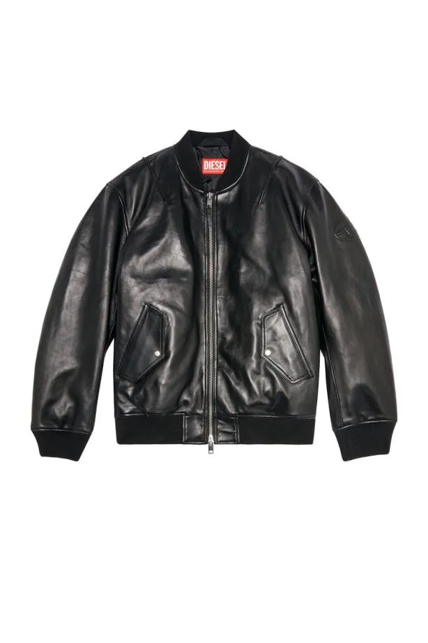 Diesel Lpritts Black Men Jackets
