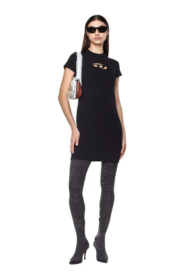 Diesel Mdesmoines Dress Black Women Dresses