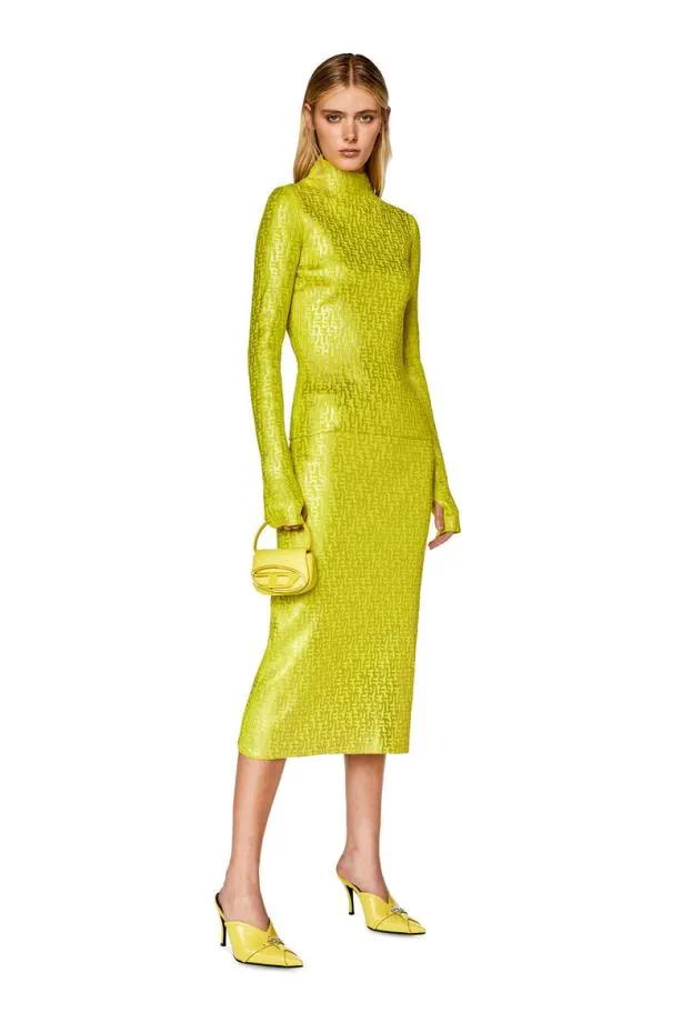 Diesel Mikaria Yellow Women Skirts
