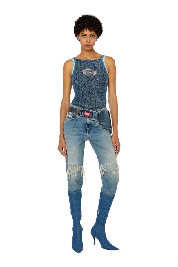 Diesel Milagros Blue Women Knitwear