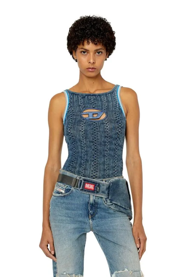 Diesel Milagros Blue Women Knitwear