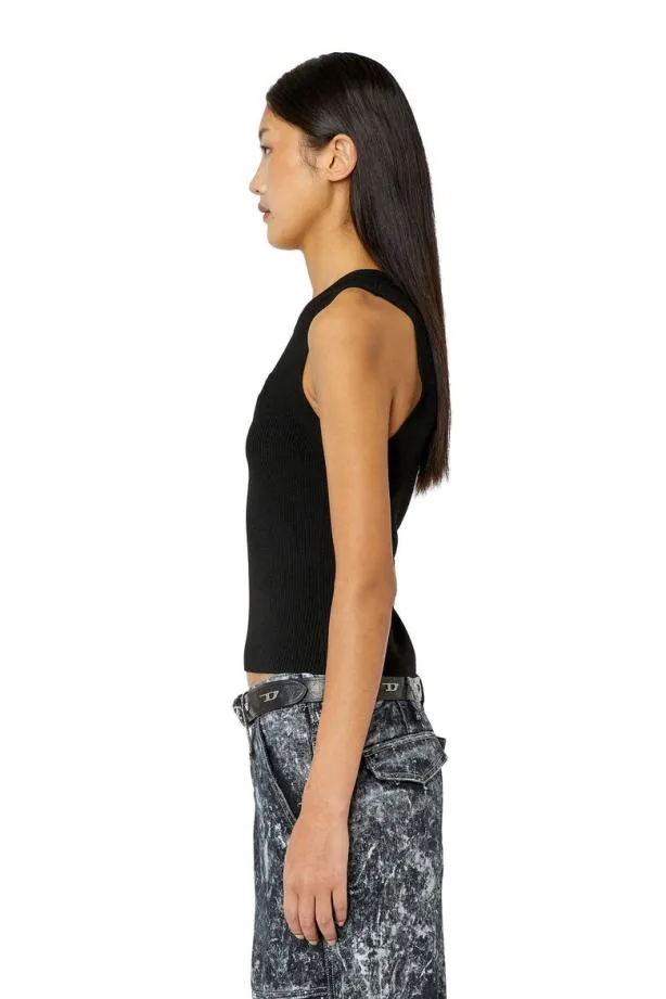 Diesel Monervatop Blacksilver Women Knitwear