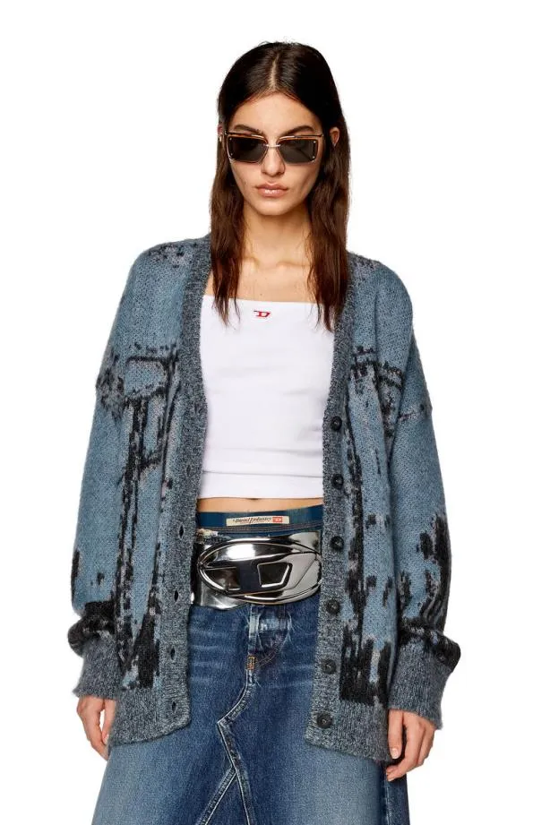 Diesel Mrodi Blackblue Women Knitwear