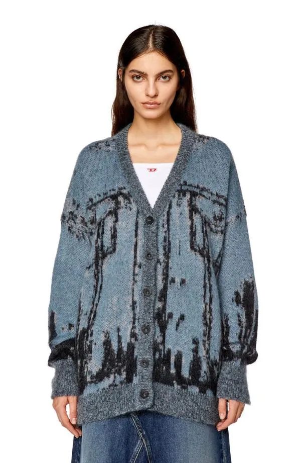 Diesel Mrodi Blackblue Women Knitwear
