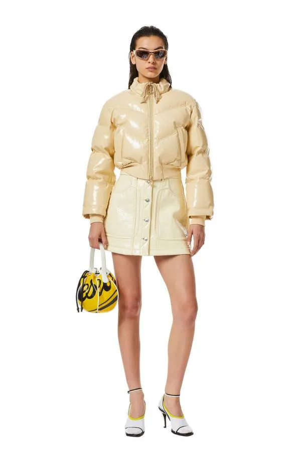 Diesel Oambra Beige Women Skirts