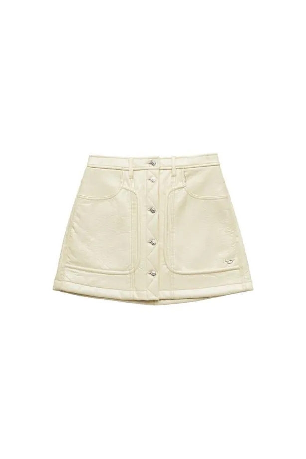Diesel Oambra Beige Women Skirts