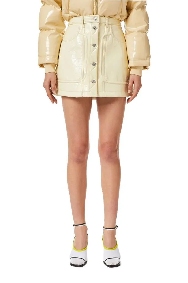 Diesel Oambra Beige Women Skirts