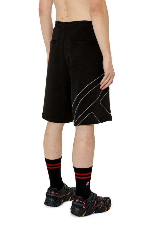Diesel Pcrowmegoval Black Men Pants and Shorts