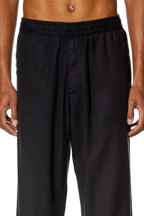 Diesel Pgoldsport Black Men Pants and Shorts