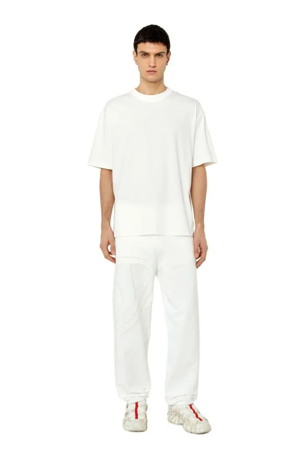Diesel Pmarkymegoval White Men Pants and Shorts