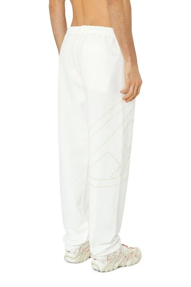 Diesel Pmarkymegoval White Men Pants and Shorts