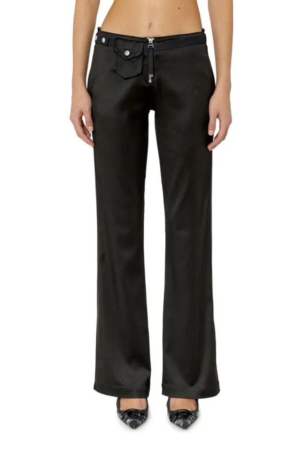 Diesel Pstella Black Women Pants and Shorts