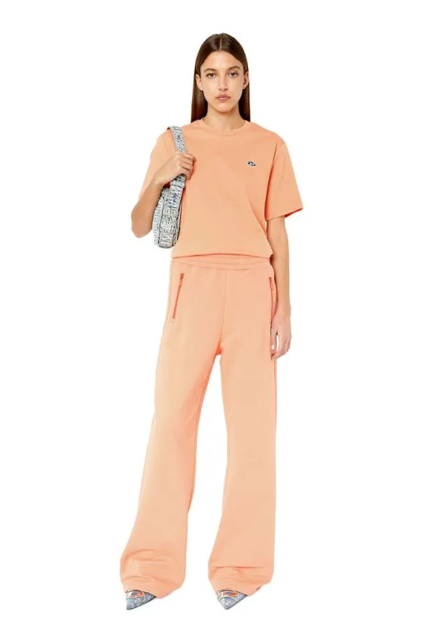 Diesel Pzamdovalpj Pink Women Pants and Shorts