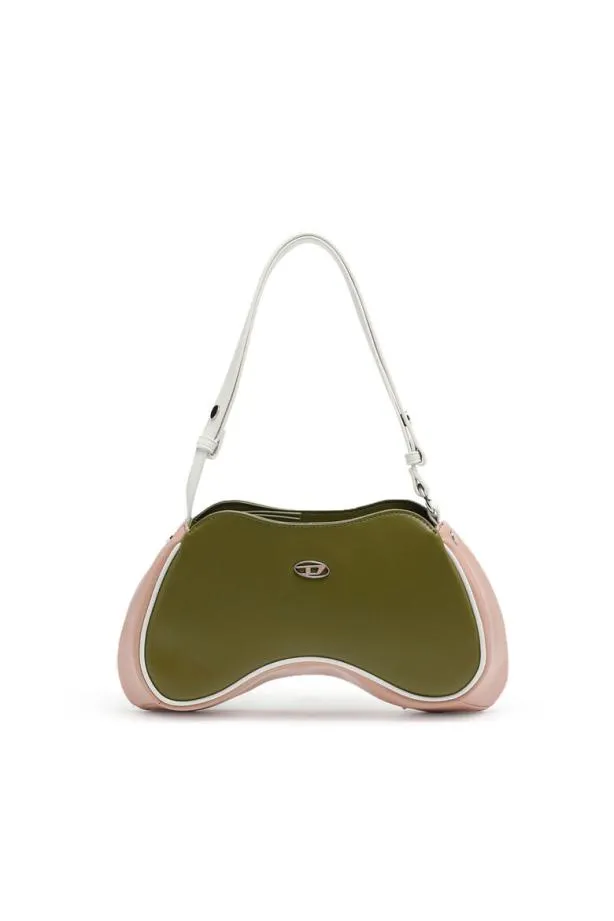 Diesel Play Shoulder Military Green Women 1DR Bags