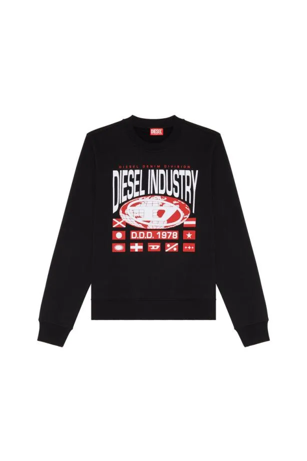 Diesel Sginnl4 900 Men Sweatshirts and Hoodies