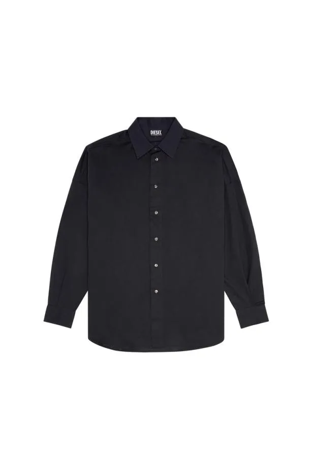 Diesel Slimologo Black Men Shirts