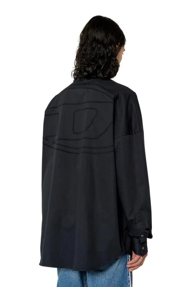 Diesel Slimologo Black Men Shirts